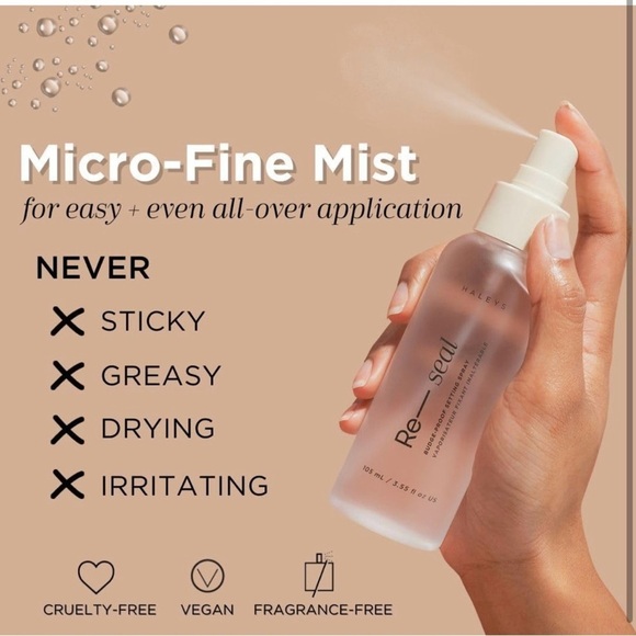 HALEYS BEAUTY Re-Seal Setting Spray 3.55 oz. NEW IN BOX RETAILS $22 - Picture 5 of 7